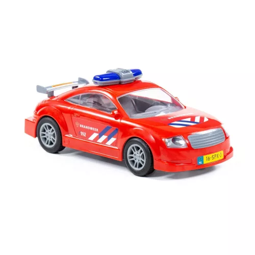 Moni Polesie műanyag tűzoltó sportautó piros