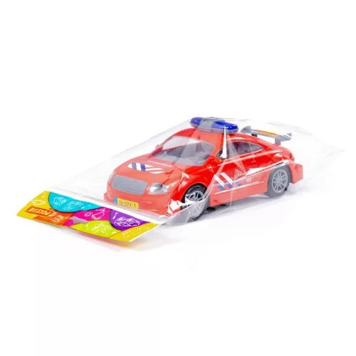 Moni Polesie műanyag tűzoltó sportautó piros