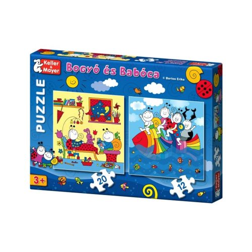 Bogyó és Babóca Puzzle - Szivárványhal- Keller&Mayer