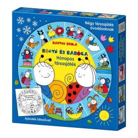 Bogyó és Babóca Hónapos társasjáték-  Keller&Mayer