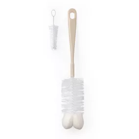 BABYONO Cumisüveg kefe mini kefével Bézs