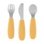   PETITE&MARS Rozsdamentes acél evőeszközkészlet Take&Match Intense Ochre 12m+