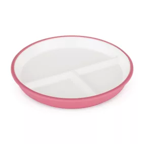   PETITE&MARS Kerámia tányér szilikon borítással Candy Pink