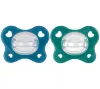 CHICCO PhysioForma® Dual Soft kék cumi 16-36 hónapos korig, 2 db