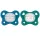 CHICCO PhysioForma® Dual Soft kék cumi 16-36 hónapos korig, 2 db