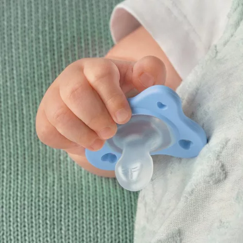CHICCO PhysioForma® Dual Soft cumik kék 6-16m, 2 db