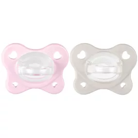 CHICCO PhysioForma® Dual Soft cumi rózsaszín 2-6m, 2 db