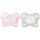 CHICCO PhysioForma® Dual Soft cumi rózsaszín 2-6m, 2 db