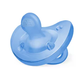 CHICCO Physio teljesen szilikon cumi 6-16h fiú 1db