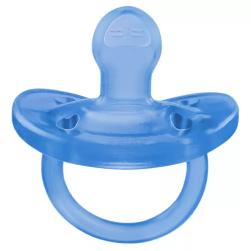 CHICCO Physio teljesen szilikon cumi 6-16h fiú 1db