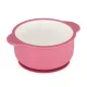 PETITE&MARS Kerámia tálka szilikon borítással Candy Pink