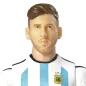 Argentin figura Messi 10