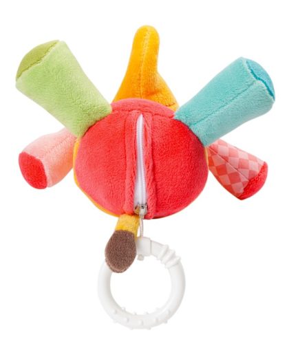 Baby Fehn Safari zenélő, felhúzható safari állatok