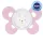 CHICCO Physio Comfort szilikon cumi 2-6m lány - nyuszi 1 db