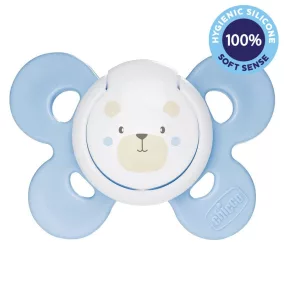   CHICCO Cumisüveg Physio Comfort szilikon 2-6h fiú - mackó 1 db