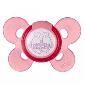   CHICCO Dudlík Physio Comfort, silikonový, 6-12m, růžové, 1 ks