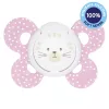 CHICCO Physio Comfort szilikon cumi 6-16 hónapos lányoknak - macska 1 db
