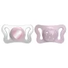 CHICCO Physio Micro szilikon cumi 0-2m lány 2db