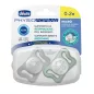 CHICCO Physio Micro szilikon cumi 0-2m éjszakai 2 db