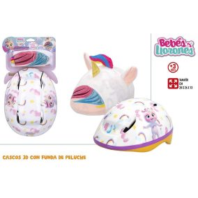   Colorbaby -Cry Babies – Dreamy  bukósisak plüss unikornis huzattal