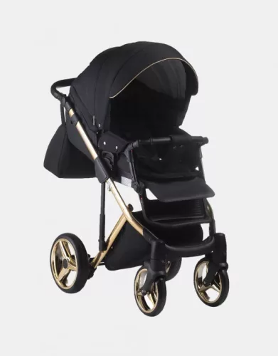 Adamex Chantal multifunkciós babakocsi - C1 Black&Gold