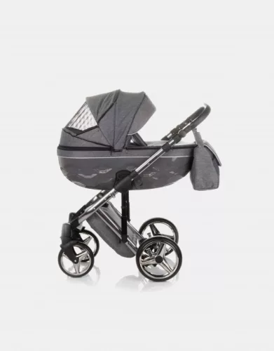 Adamex Chantal multifunkciós babakocsi - C5 Grey&Silver