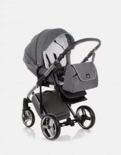 Adamex Chantal multifunkciós babakocsi - C5 Grey&Silver