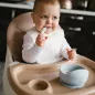 BABYONO Szilikon kanál - kék 6h+