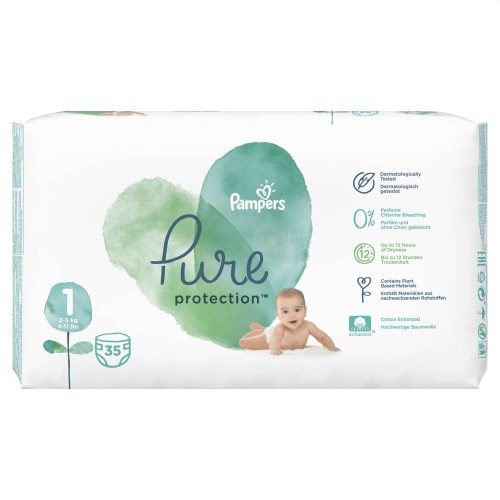 Pampers pelenka Pure Carry Pack S1 35