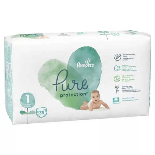 Pampers pelenka Pure Carry Pack S1 35