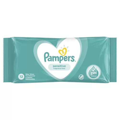Pampers törlőkendeő Sensitive 12