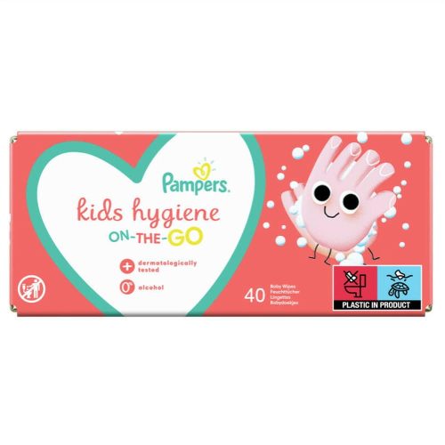 Pampers törlőkendő kids hygiene 40