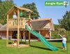 Kerti játszótér - Jungle Gym Shelter játszótorony csúszdával és ajándék vágással