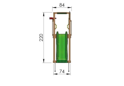 Kerti játszótér - Jungle Gym Tower játszótorony