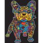 Colorvelvet Kép A4 Francia Bulldog