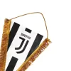 Juventus zászló autós háromszög csíkos JU1200