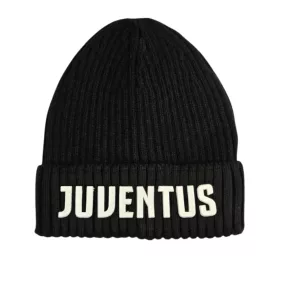 Juventus sapka kötött fekete 3D