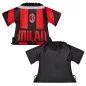 Milan tornazsák fekete csíkos mez alakú