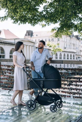 FreeON Zack 3in1 multifunkciós babakocsi-Black-Kiállított darab!