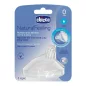   CHICCO Natural Feeling szilikon cumisüveg cumi lassú áramlás 0m+ 1 db