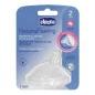   CHICCO Natural Feeling szilikon cumisüveg cumi közepes átfolyás 2m+ 1 db