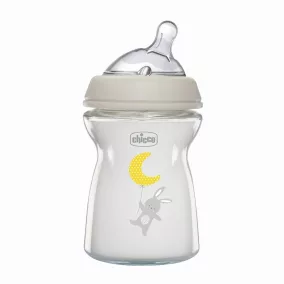 CHICCO Üveg cumisüveg Natural Feeling 250 ml semleges 0m+