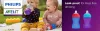 Philips AVENT SCF802/01 Puha harapásálló csőrös pohár 300 ml KÉK