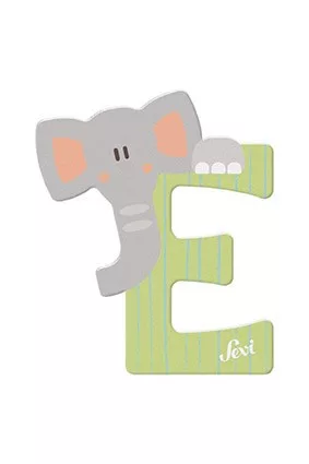 Sevi fa betű állatos E - Elephant