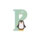 Sevi fa betű állatos P - Penguin