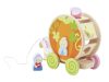 Sevi Infant Toys fa játék - Húzza végig az elvarázsolt kocsit