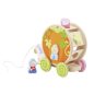 Sevi Infant Toys fa játék - Húzza végig az elvarázsolt kocsit