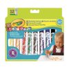 Crayola Mini Kids: 12 db-os tompahegyű filctoll -