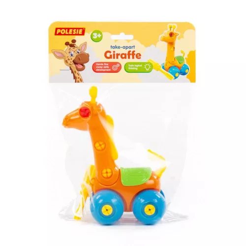 Moni Polesie műanyag szerelhető zsiráf csavarhúzóval