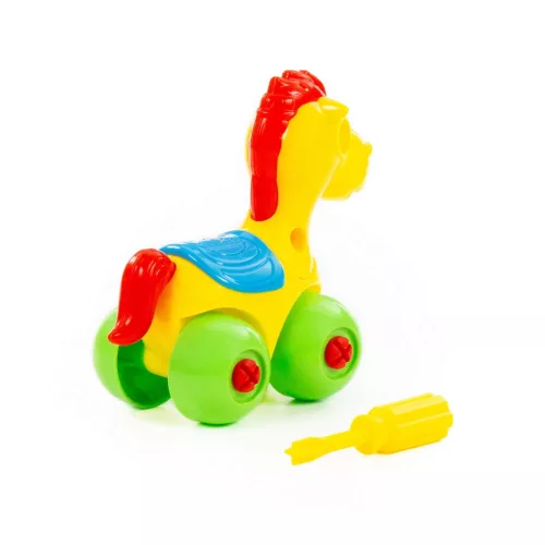 Moni Polesie műanyag szerelhető lovacska csavarhúzóval